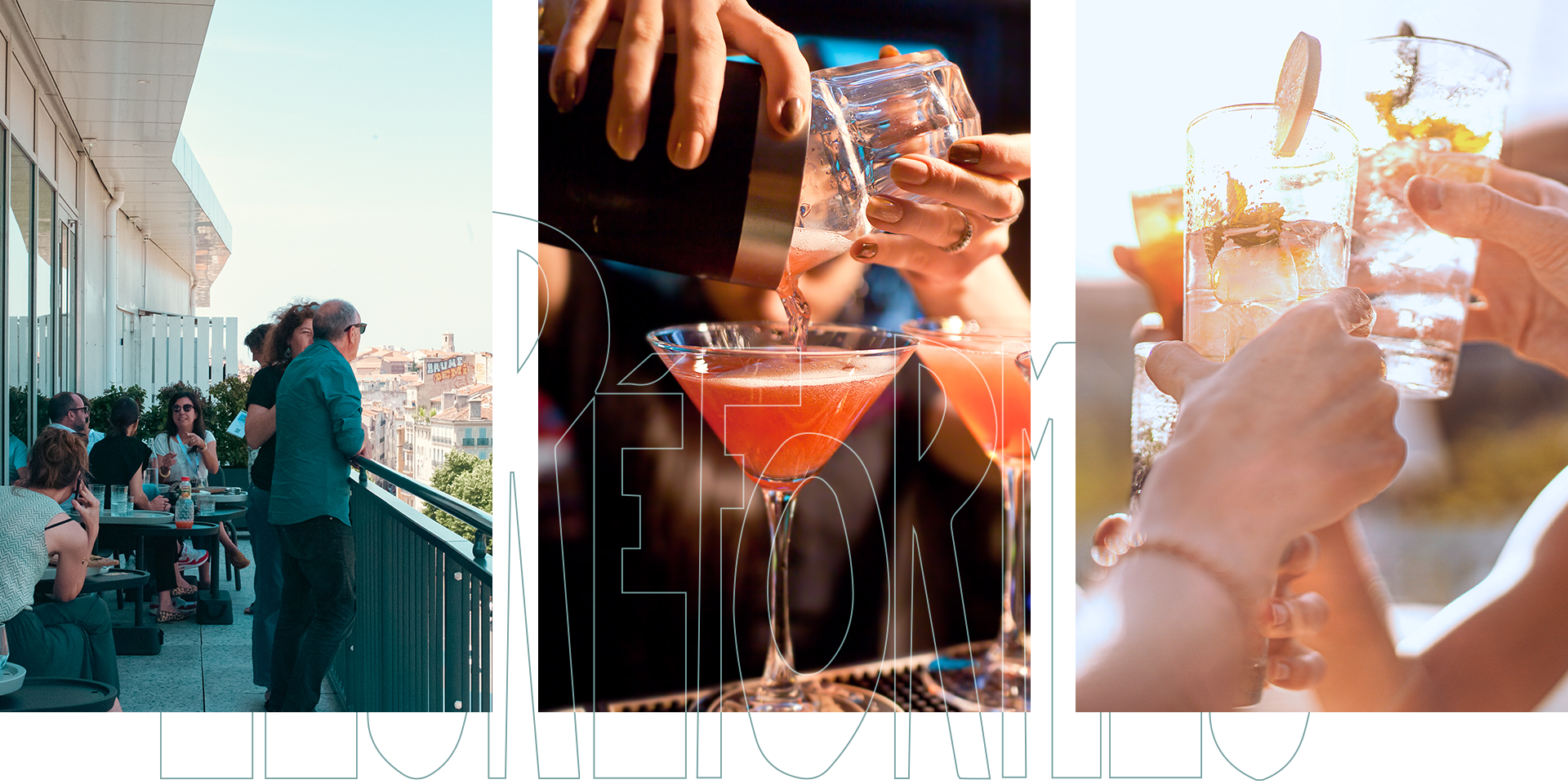 Bar - Les Réformés Rooftop - Restaurant - Bar rooftop Marseille - restaurant Marseille