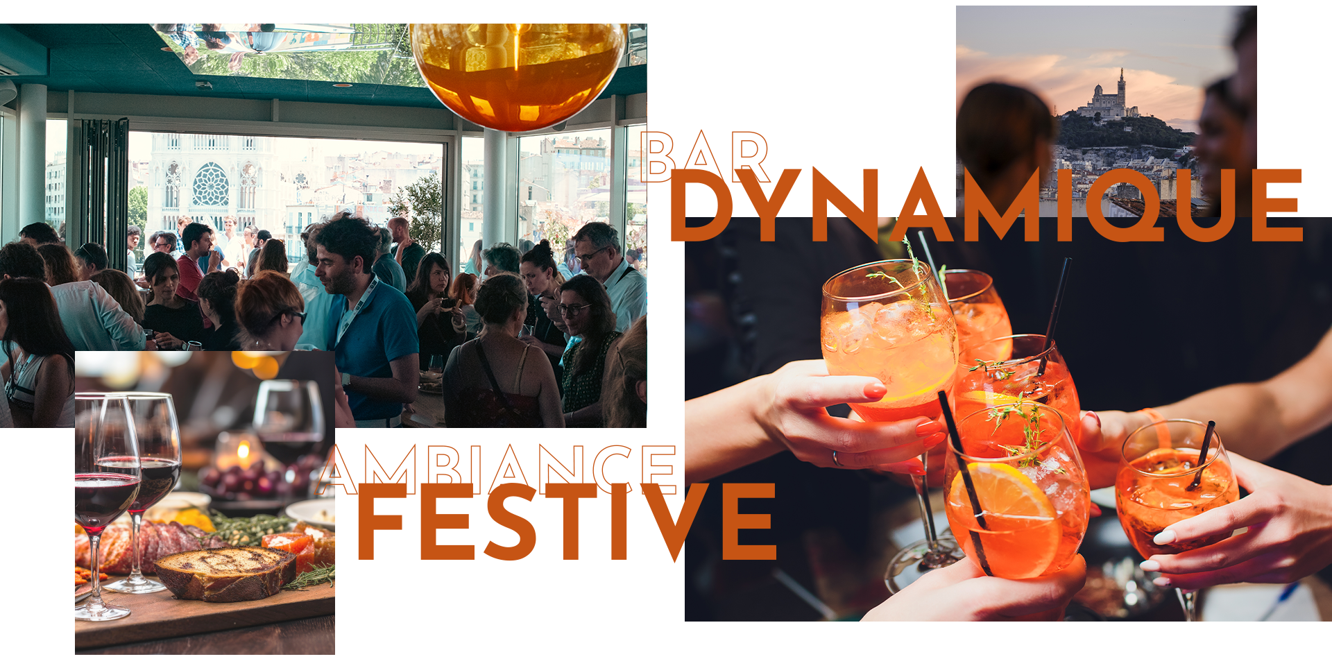 Bar - Les Réformés Rooftop - Restaurant - Bar rooftop Marseille - Bon restaurant Marseille